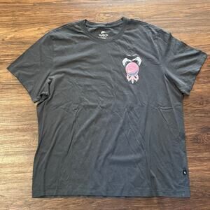 Nike Fantasy Magic Wizard Graphic T-Shirt Black XXL Front & Back Print